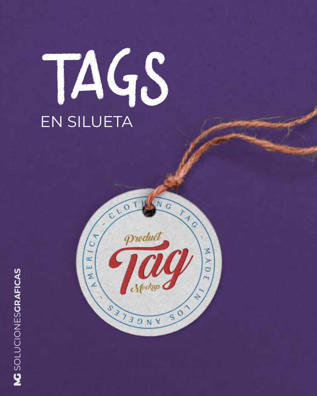 Tags en silueta